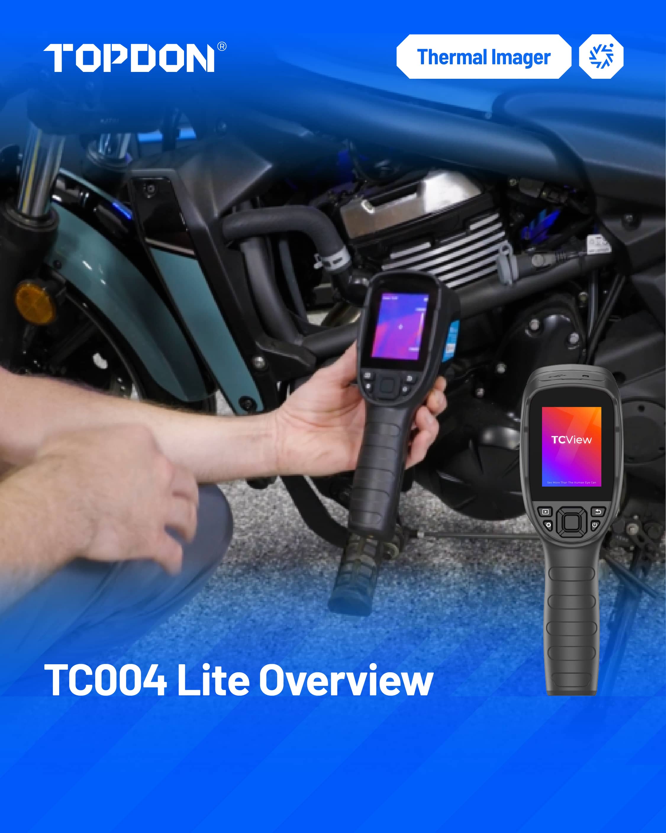 TOPDON TC004 Lite | Overview | Handheld Thermal Camera