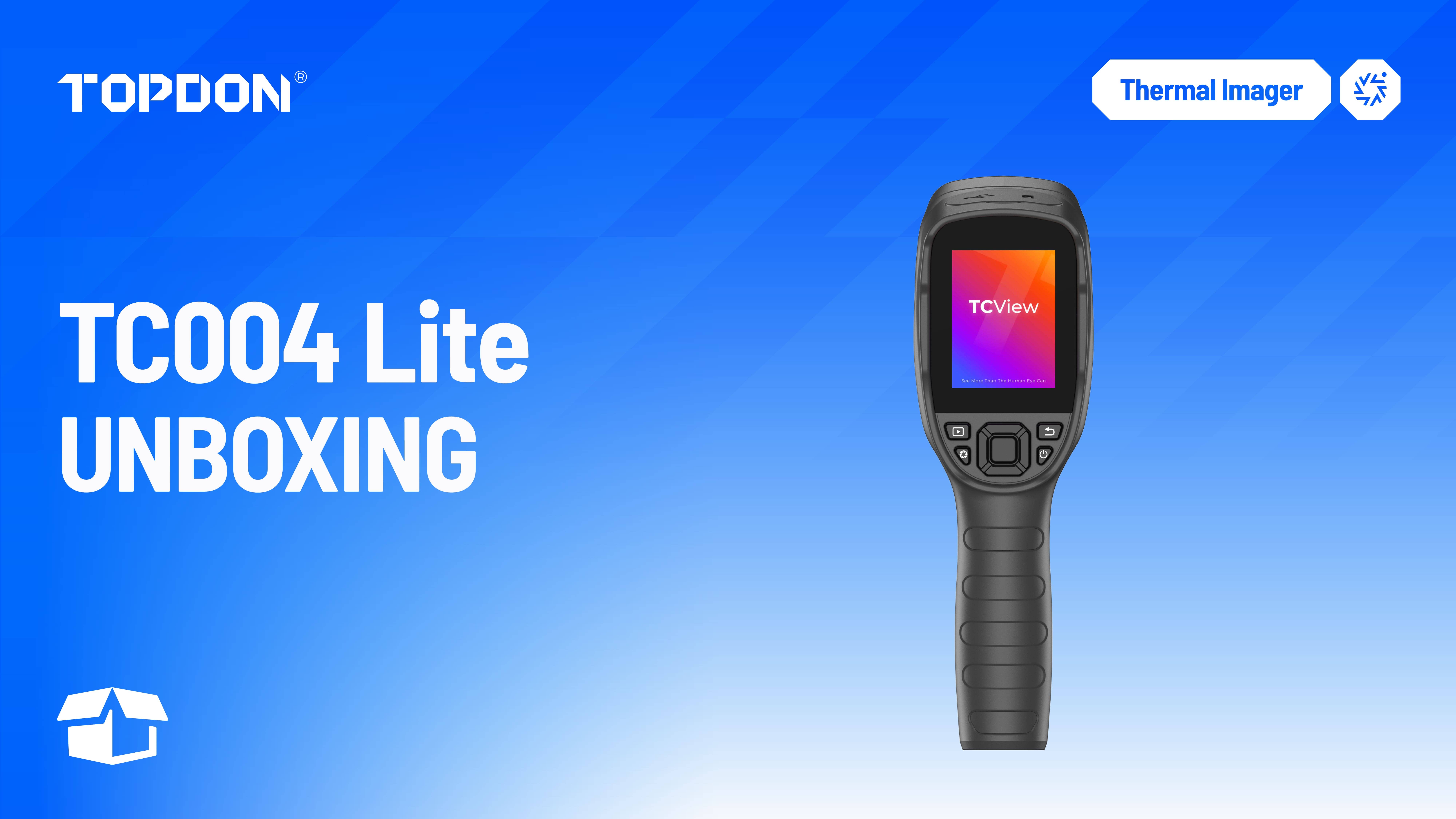 TOPDON TC004 Lite | Unboxing | Handheld Thermal Camera