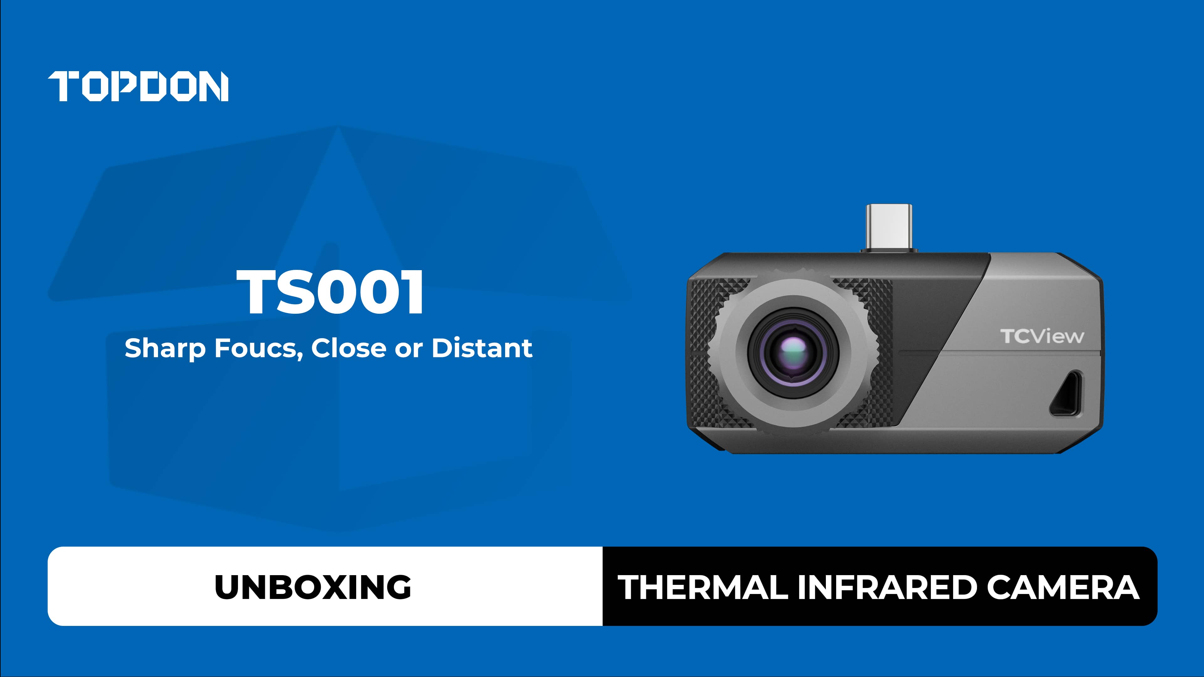 TOPDON TS001 | Unboxing | Long-Focus Android Thermal Imager