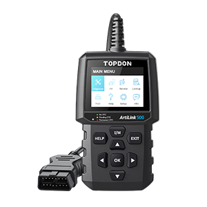 TOPDON-Scanner intelligent TopScan Lite, outil de diagnostic, guide de  réparation DTC, lecteur de code OBD2
