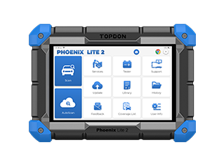  TOPDON Phoenix Plus Valise Diagnostique Voiture OBD2 Bluetooth  Bidirectionnel - Outil Diagnostic Auto pour Tous Les Systèmes avec Codage  ECU, Test Actif, RAZ du Vidange, ABS, SAS, BMS, TPMS, FAP
